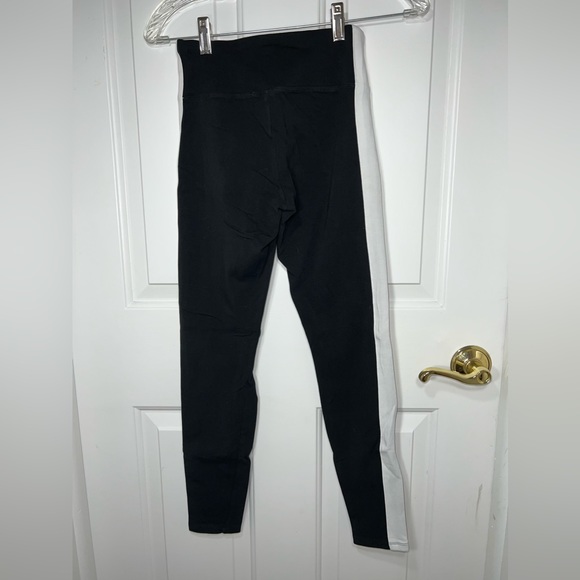 Express black and white striped leggings. - Picture 2 of 4
